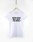 Drum And Bass T-Shirt - Drum And Bass Will Save The World Music Shirt