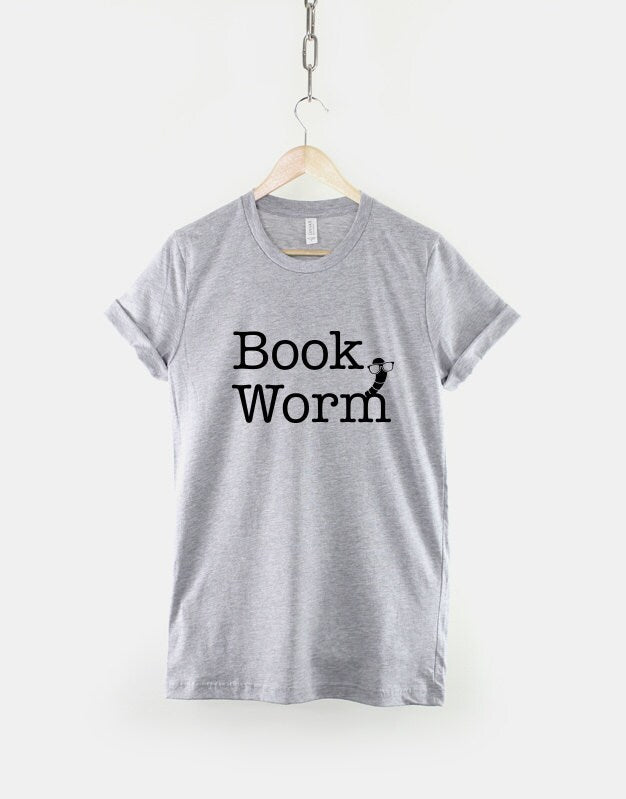 Book Worm Funny Hipster Student T-Shirt