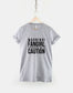 Fangirl T-Shirt - Warning Fangirl Approach With Caution TShirt - Crazy Fan Girl T Shirt