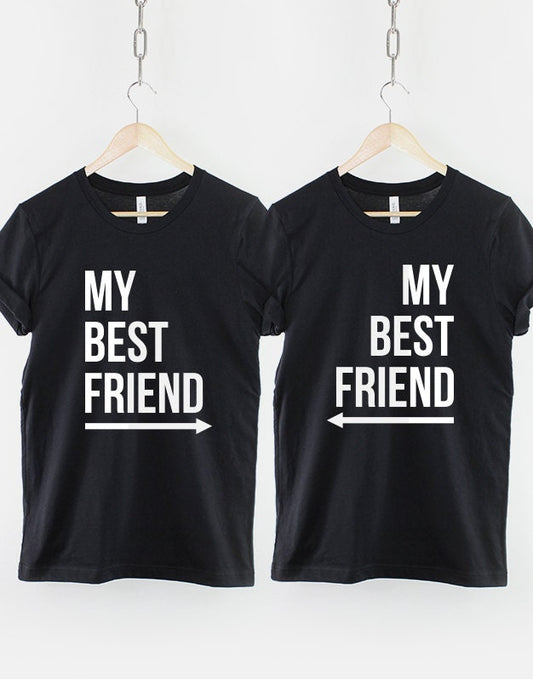 Best Friend Shirt - Best Friend Shirts - Best Friend Gift - Best Friends Shirts - 2 x My Best Friend T-Shirt - Twin Pack