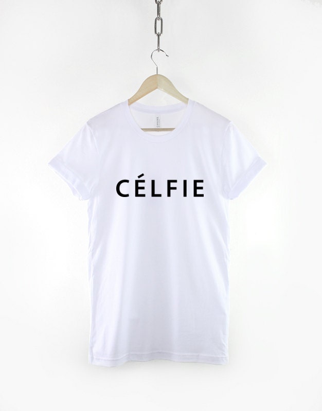 Celfie T-Shirt Streetwear Fashion Hash Tag Selfie Hipster T-Shirt