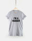 I'm A Hugger T-Shirt Funny Hug Cuddle Slogan T Shirt