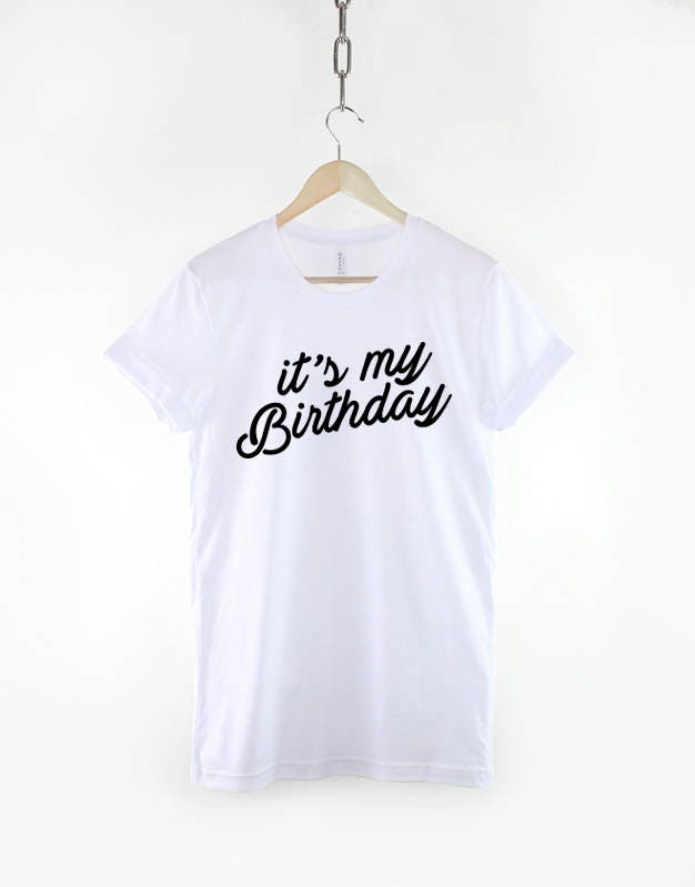 Childrens Birthday T Shirt - It's My Birthday Girls T-Shirt