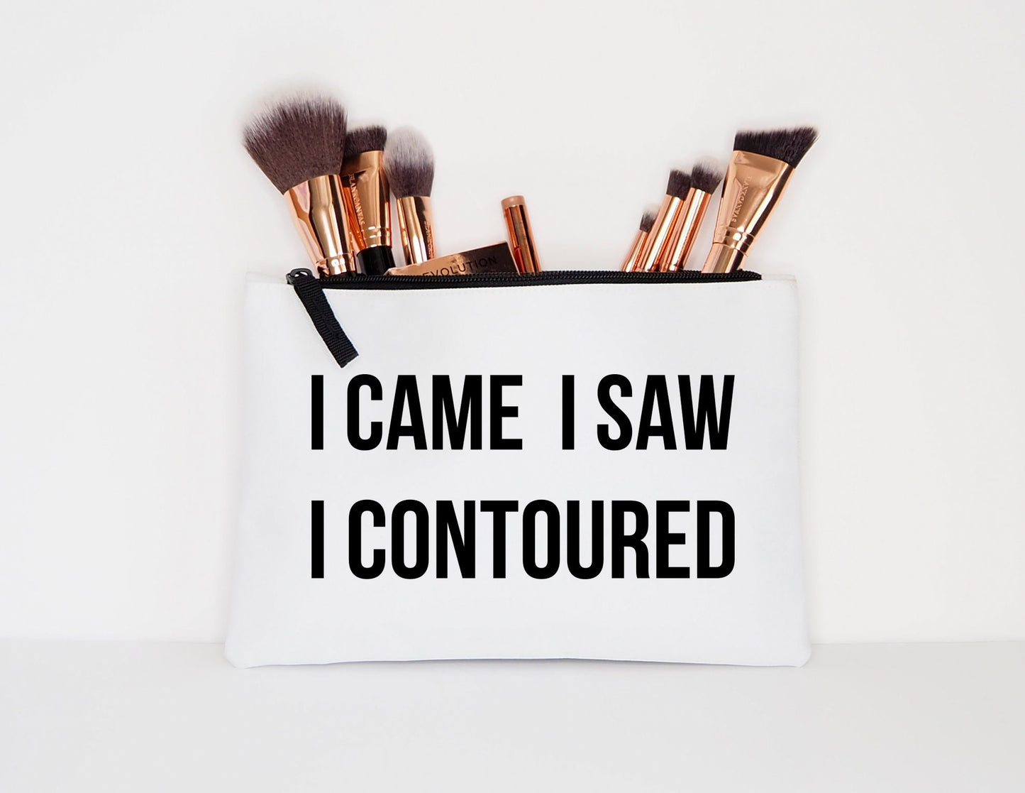 I Came I Saw I Contoured - Makeup Cosmetic Accessory Pouch