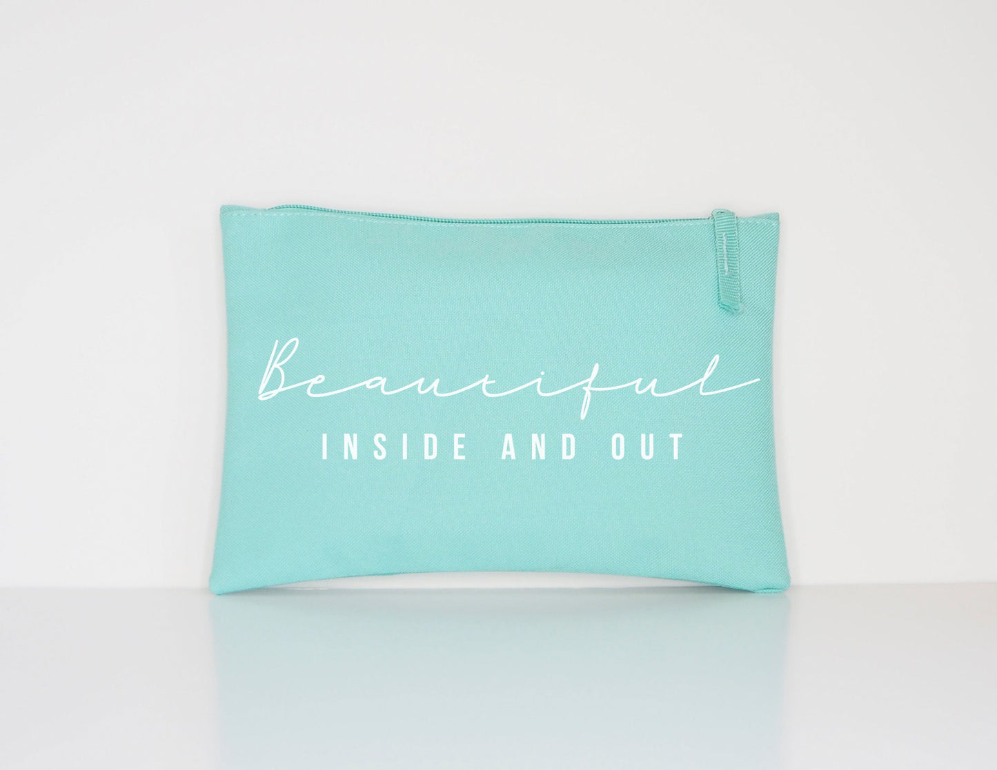 Beautiful Inside And Out - Makeup Cosmetic Accessory Pouch