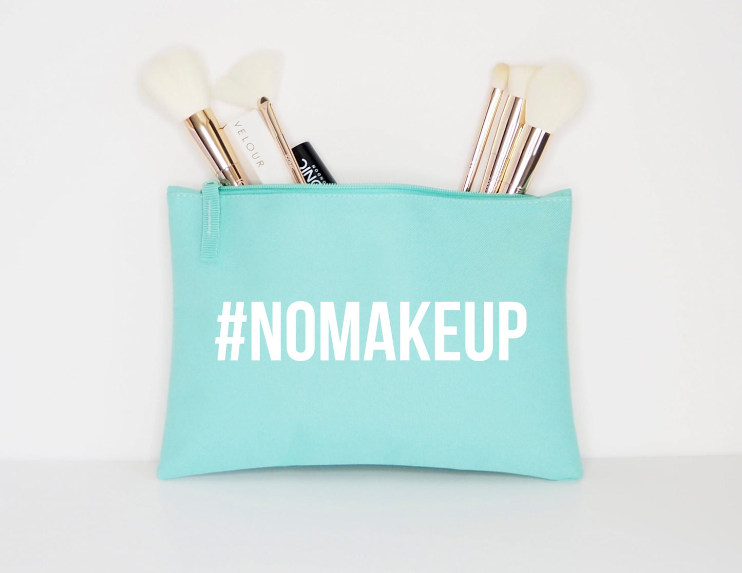 No Makeup #NOMAKEUP bag - Makeup Cosmetic Accessory Pouch
