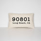 Personalized Zip Code Pillow - Custom Housewarming Gift