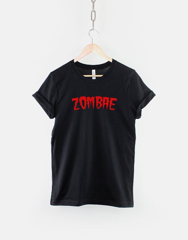 Zombie Horror Halloween Slogan Shirt - Halloween Party T-Shirt