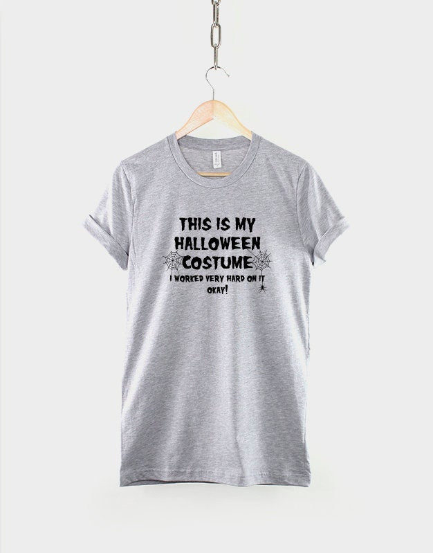 Kids Halloween Shirt This Is My Halloween Costume Childrens Halloween T-Shirt