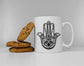 Hand Of Fatima Mug - Fatima Mug - Hand Of Hamsa - Spiritual Person Gift