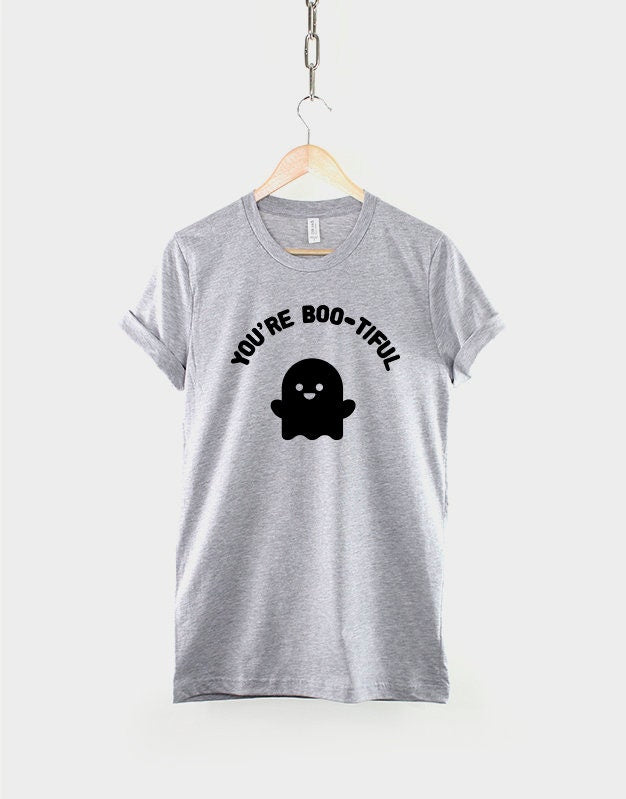 Cute Halloween Shirt - You're Boo-Tiful Funny Ghost T-Shirt