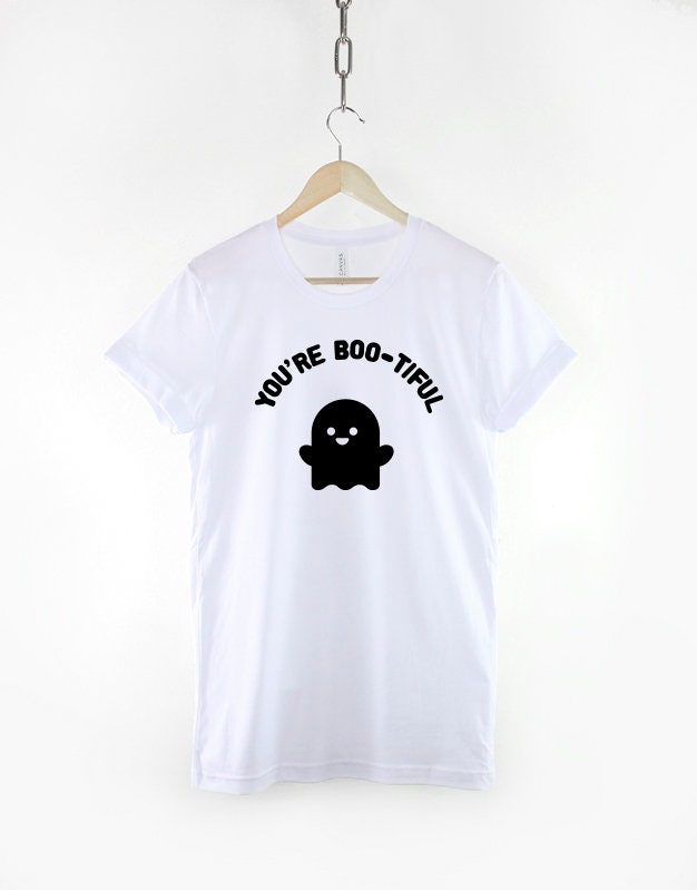 Cute Halloween Shirt - You're Boo-Tiful Funny Ghost T-Shirt