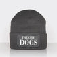 J'adore Dogs - Dog Beanie - I Love Dogs Beanie Hat - Dog Lover Winter Hat - Dog Owner Gift