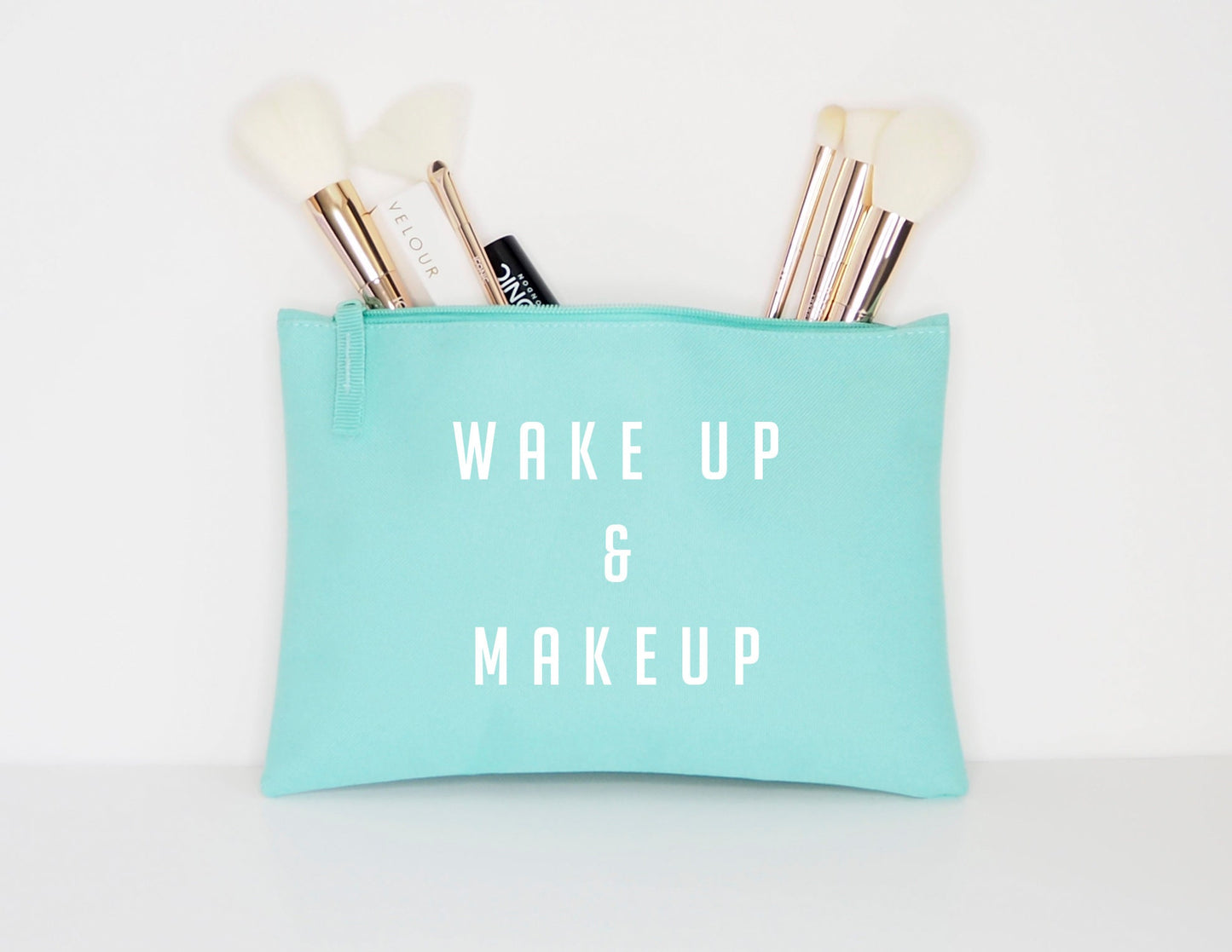 Makeup Bag - Cosmetic Bag - Let Me Put My Face On - Makeup Cosmetic Accessory Pouch - Gift For Her -