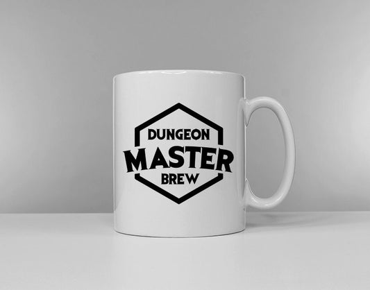 Dungeons and Dragons Inspired Mug - D&D Dungeon Master Brew Coffee Mug