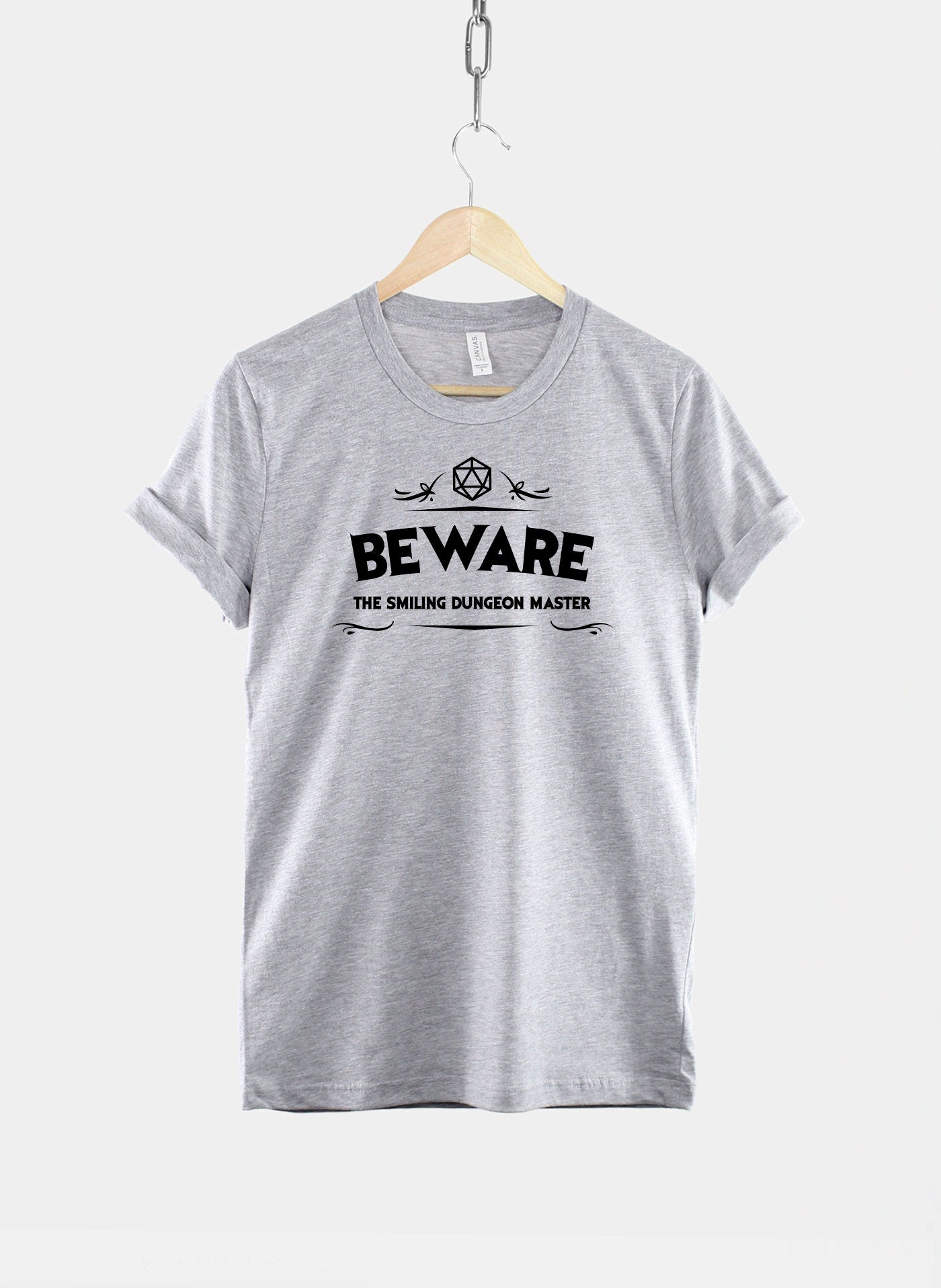 Beware The Smiling Dungeon Master T-Shirt - Dungeons And Dragons Shirt - Dungeon Master Shirt