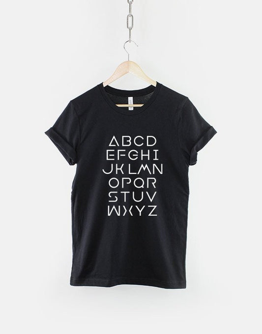 Alphabet T-Shirt - ABC Letters Shirt