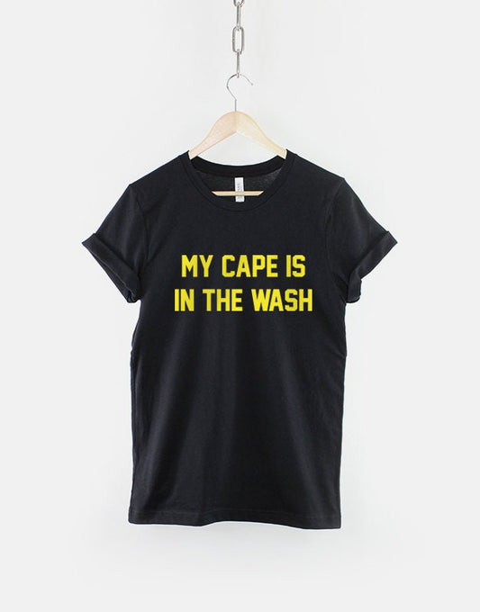 My Cape Is In The Wash Bat Dad Superhero Man T-Shirt