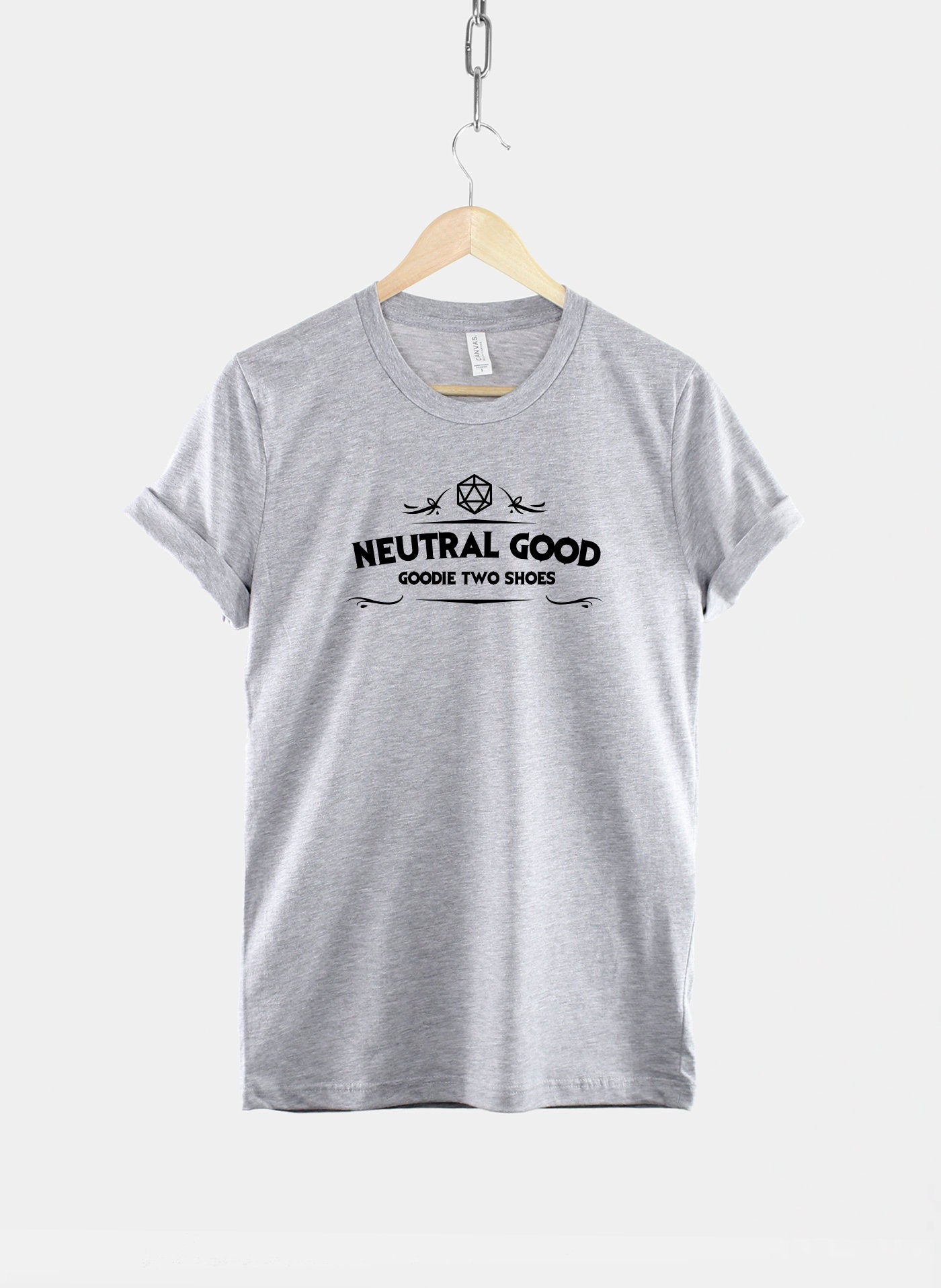 Neutral Good T-Shirt - Dungeons And Dragons Shirt - Neutral Good Alignment Gift - D and D Shirt