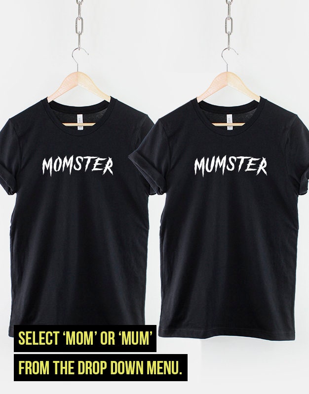 Halloween Momster Mumster T Shirt - Funny Halloween Mom TShirt - Mum Halloween Costume Shirt