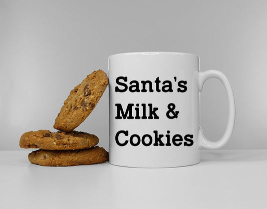 Santa's Milk And Cookies Mug - Christmas Mugs