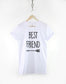 Matching Best Friends Shirts Set - Best Friend T-Shirts Twin Pack