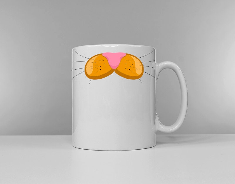 Cat Face Coffee Mug - Multiple Colours - Cat Lover Gift