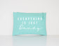 Everything Is Just Dandy - Keep Calm Makeup Cosmetic Accessory Pouch