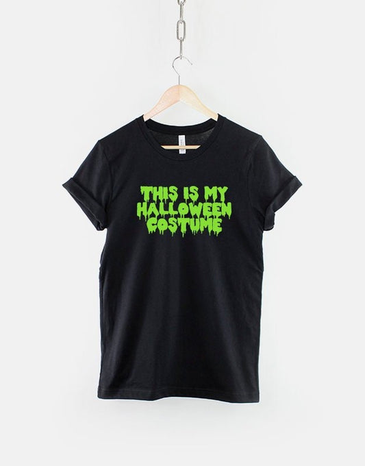 Kids Halloween Slogan Shirt - This Is My Halloween Costume T-Shirt