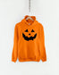 Kids Jack O Lantern Halloween Pumpkin Hoodie - Childrens Fun Halloween Costume Sweatshirt