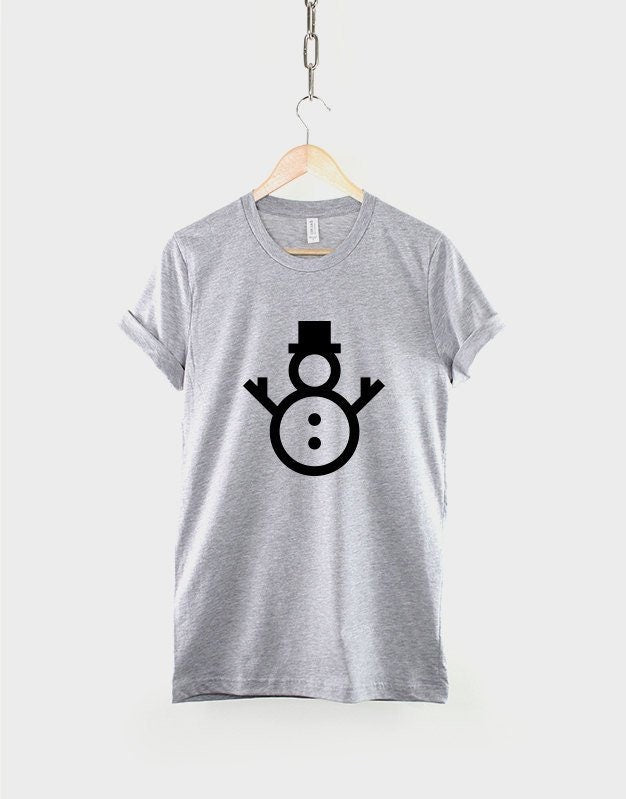 Kids Snowman T-Shirt - Childrens Christmas Festive Shirt