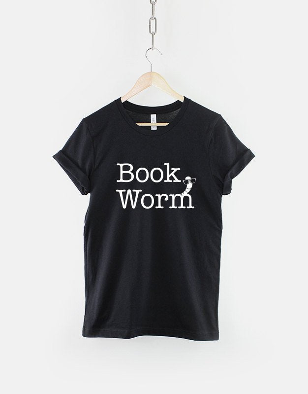 Book Worm Funny Hipster Student T-Shirt