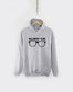 Geeky Hoody - Talk Nerdy To Me Geek Dork Nerd Glasses Hipster Hoodie