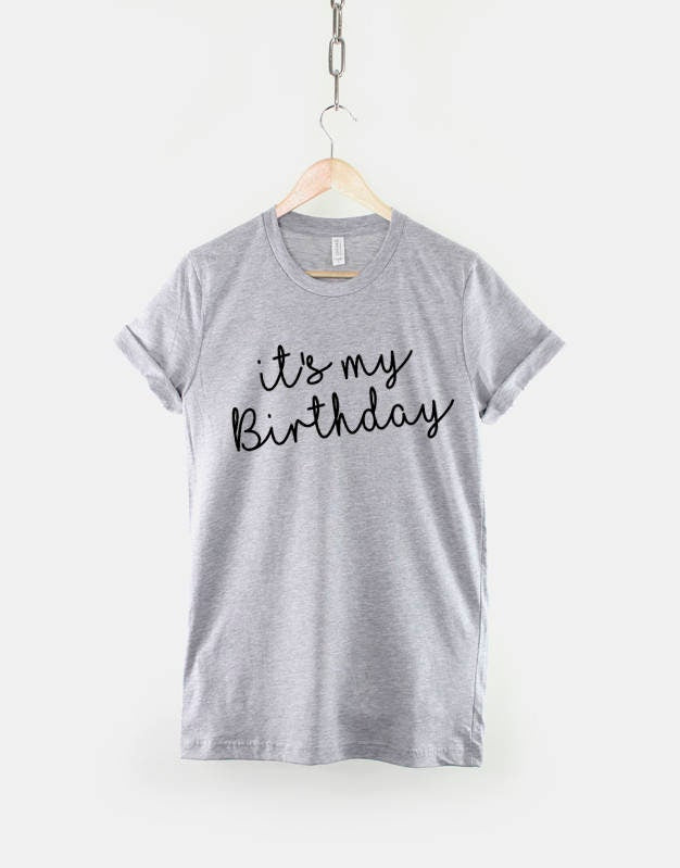 Kids Birthday T Shirt - It's My Birthday Girl T-Shirt