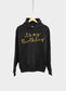 Birthday Hoodie Gold Print Script - It's My Birthday Calligraphy Hoody