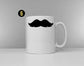 Funny Moustache Coffee Mug - Beard Gift For Him Bearded Man - Best Men Gifts