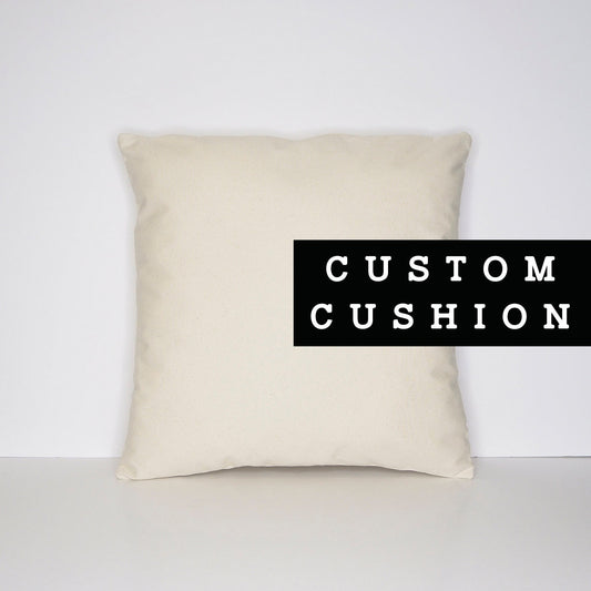 Personalized Pillow - Custom Cushion With Stuffing - Personalised Gift