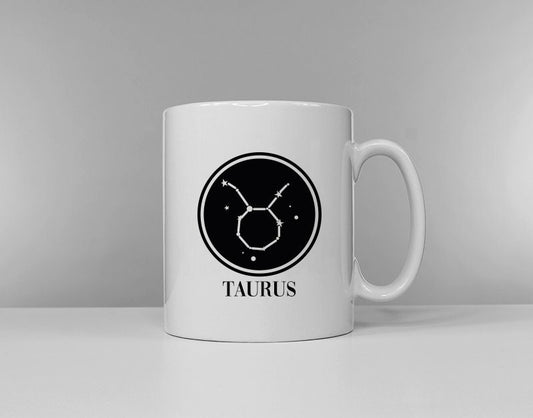 Zodiac Horoscope Taurus Mug - Birthday Astrology April 20th - May 20th