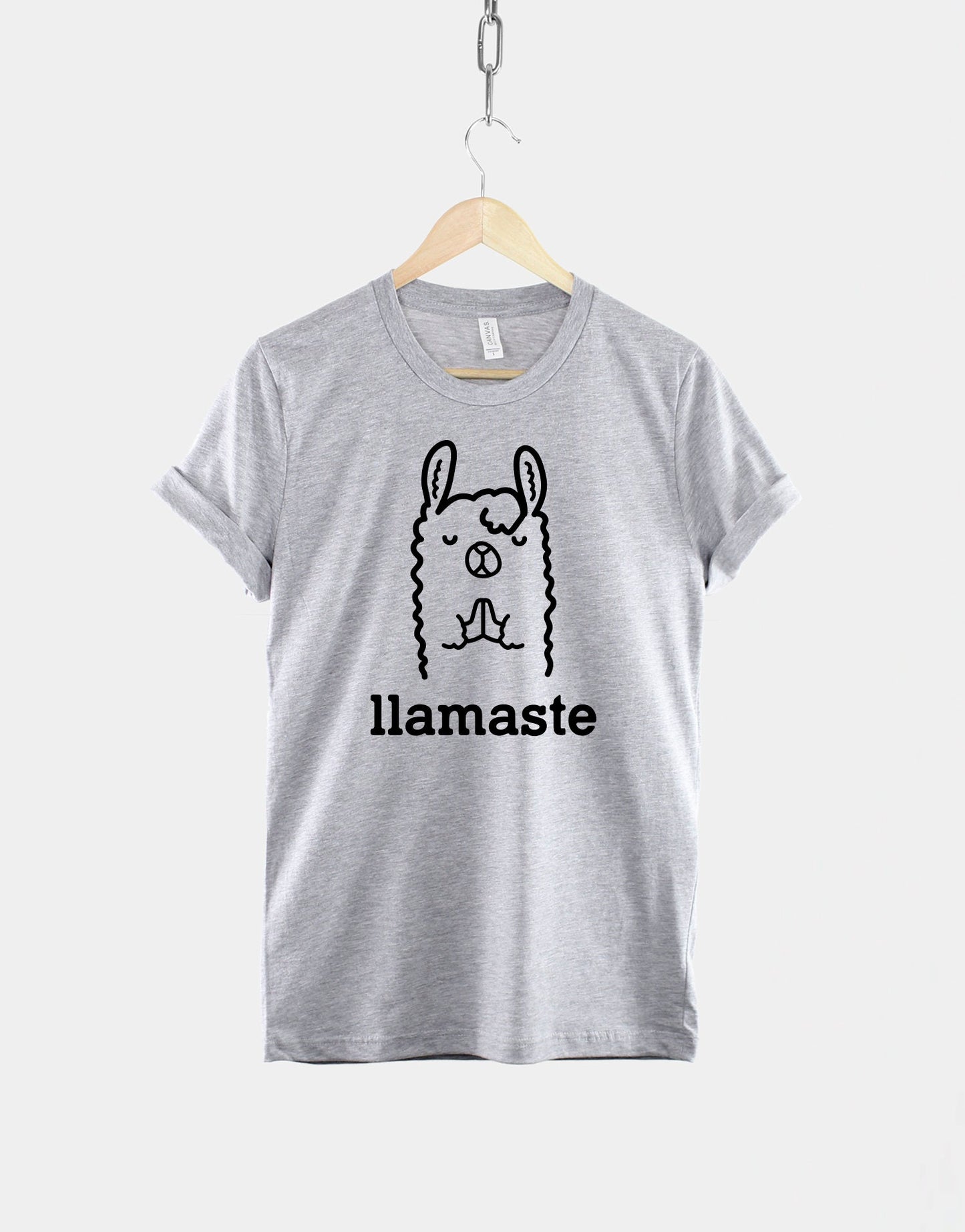 Llamaste T-Shirt - Yoga Good Vibes Mantra Hippie Slogan T Shirt