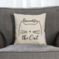 Reserved For The Cat Cushion - Throw Pillow