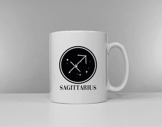 Zodiac Horoscope Sagittarius Mug - Birthday Astrology November 22nd - December 21st