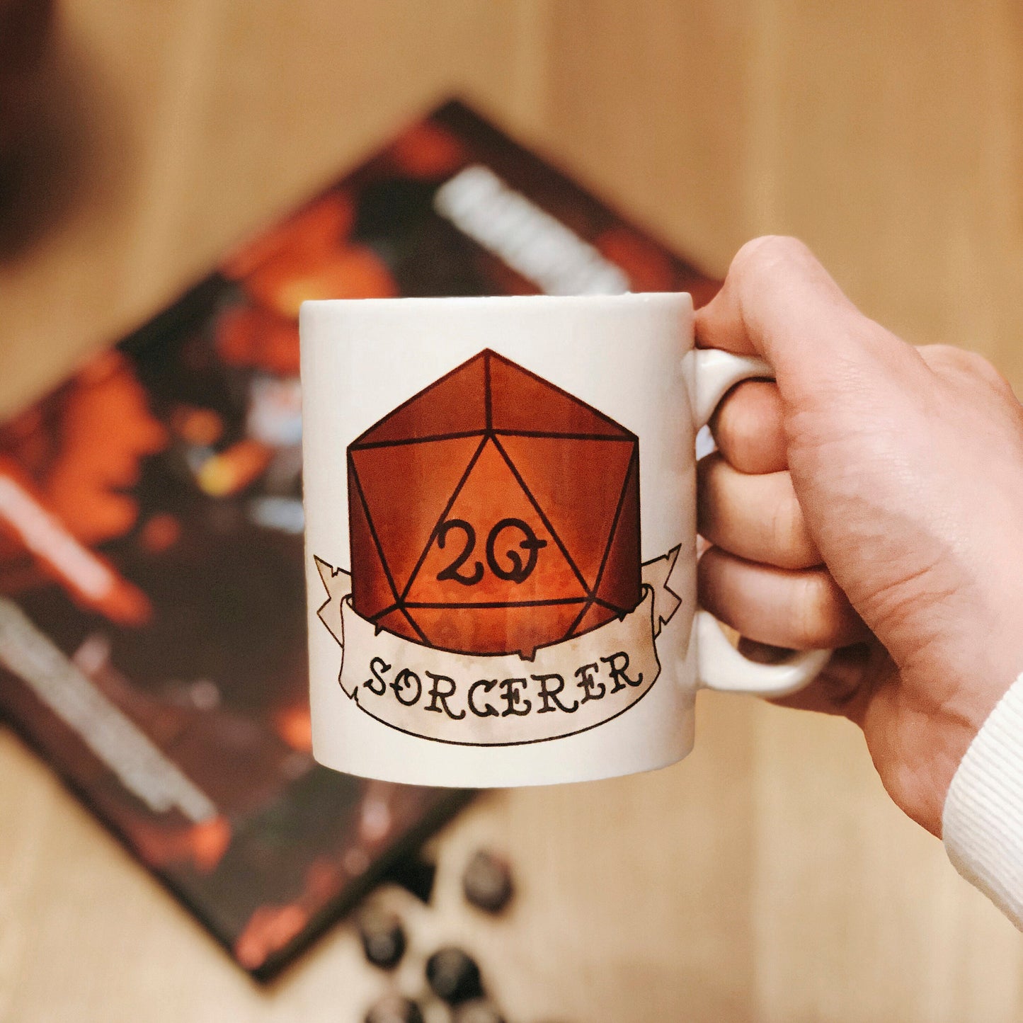 Personalized DnD Mugs - Customisable Dungeons and Dragons Class Mug - Personalised D&D Class Gifts