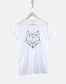 Geometric Fox Head TShirt - Geometric Vixen Print T-shirt - Wild Animal Gift Print