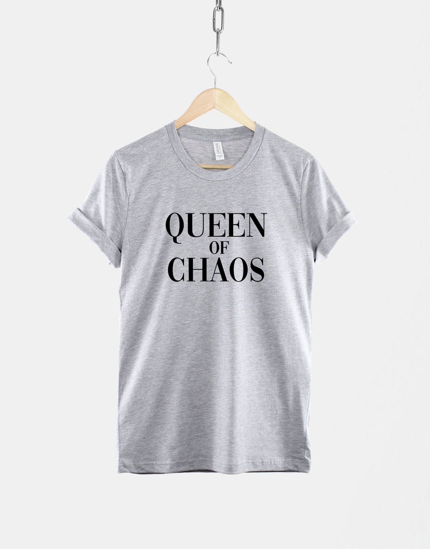 Queen of Chaos T-Shirt - Feminist T Shirt - Feminism