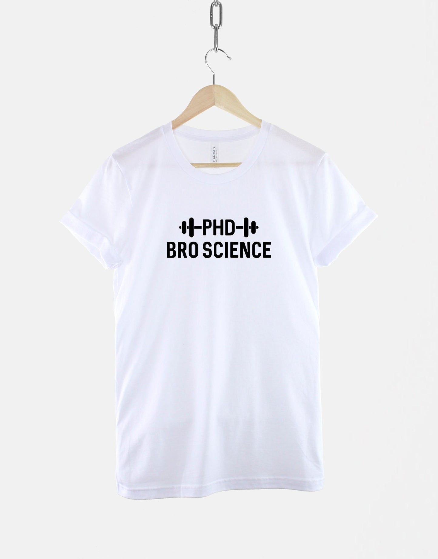 Bro Science Tshirt - Brofessor T Shirt - Fitness Jock Gym T-Shirt