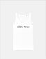 104% Tired Funny Womens Racerback Tank Top