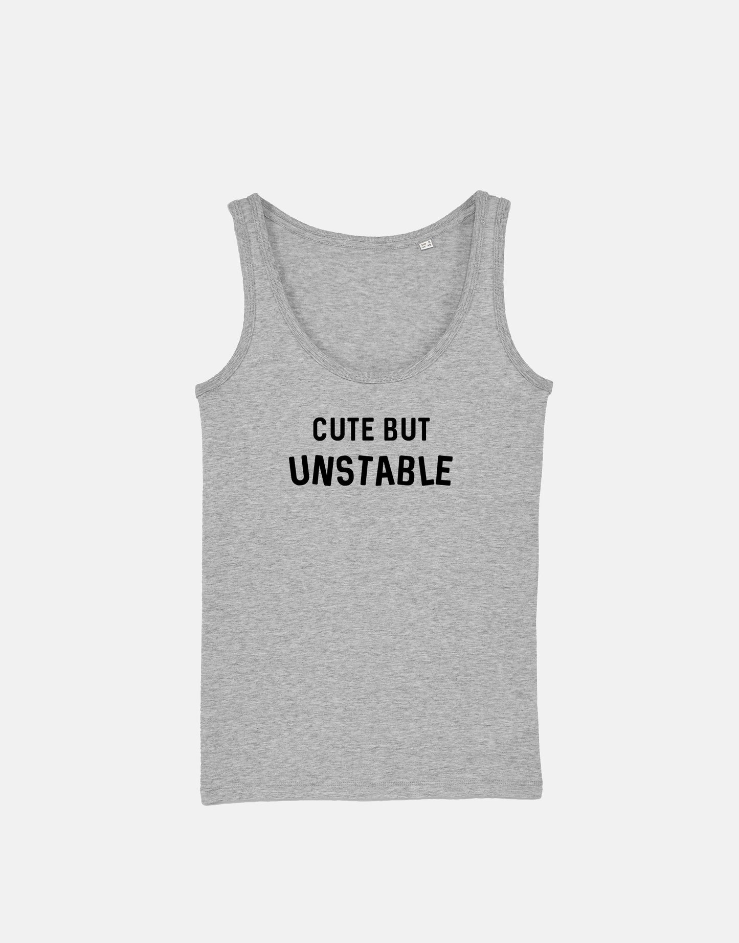 Cute But Unstable Vest - Crazy Psycho Girl Tank Top