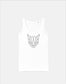 Geometric Cat Vest - Abstract Wild Animal Cats Tank Top