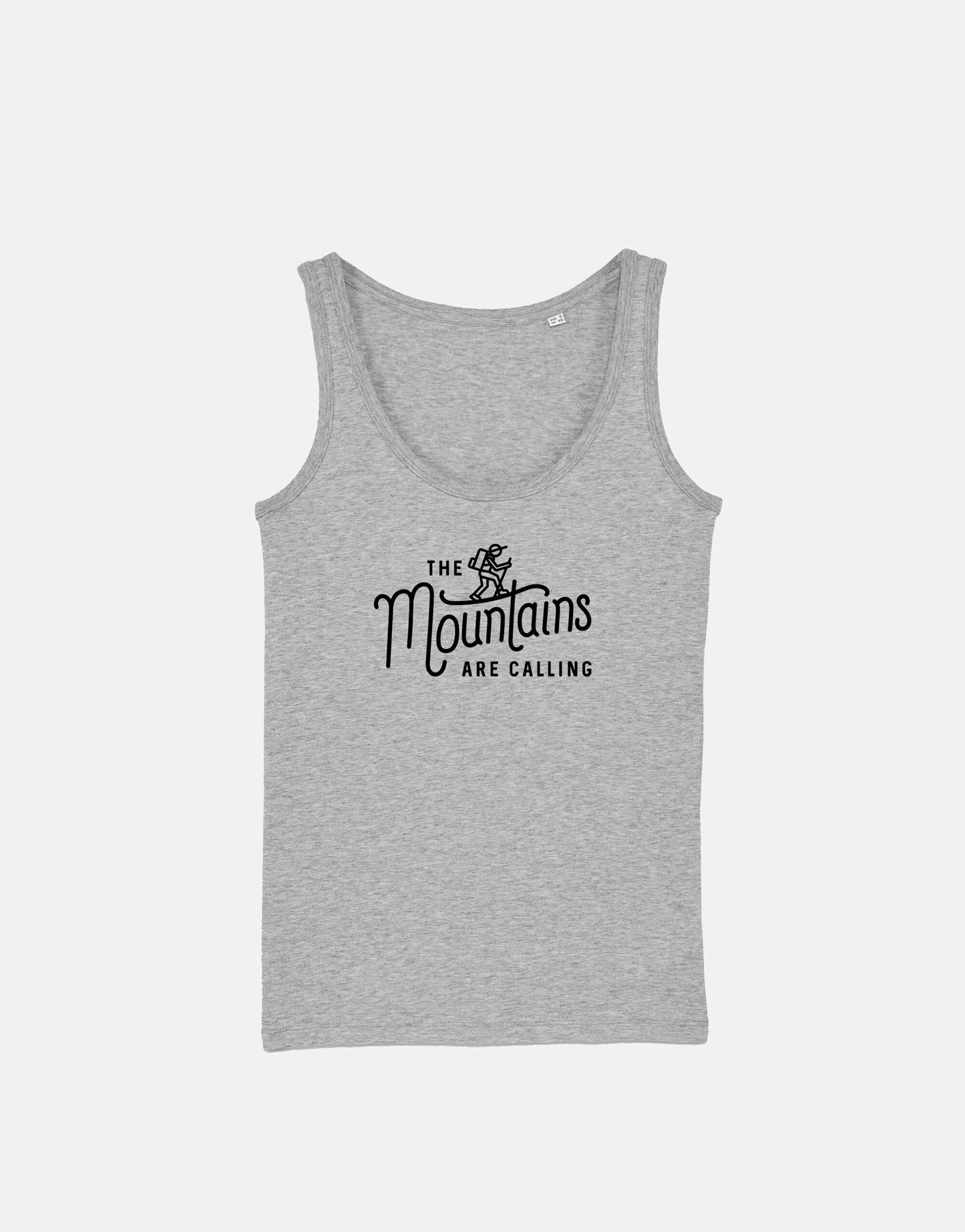 The Mountain Is Calling Tank Top - Hiking Rock Climber Vest