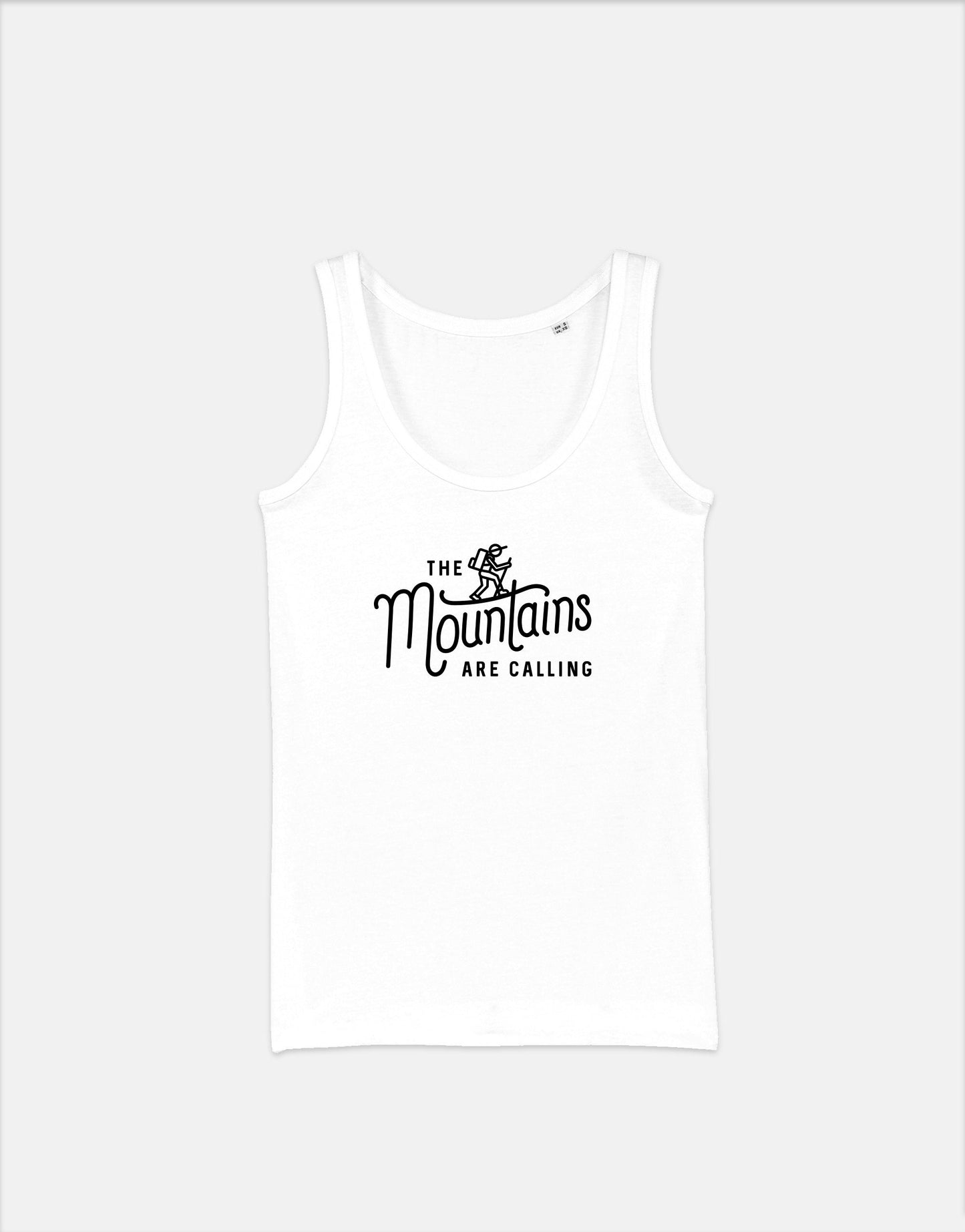 The Mountain Is Calling Tank Top - Hiking Rock Climber Vest